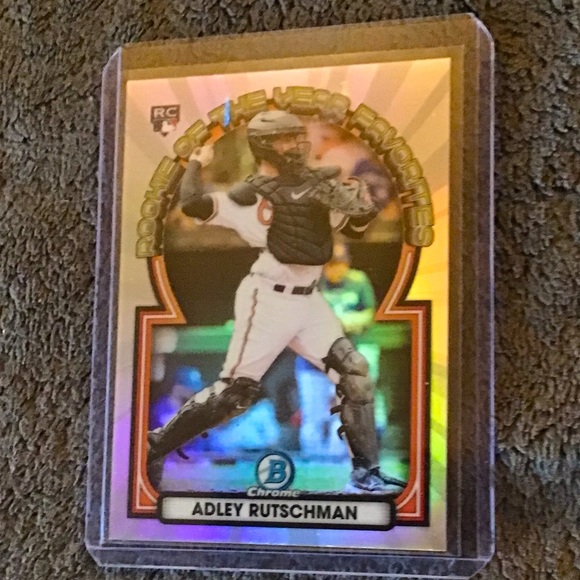 Adley Rutschman 2023 Bowman Chrome RC Refractor Rookie Card RC ROYF - Picture 2 of 3